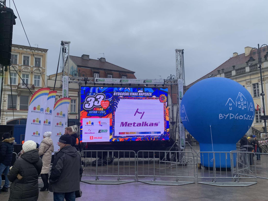 Trwa 33. finał WOŚP w Bydgoszczy