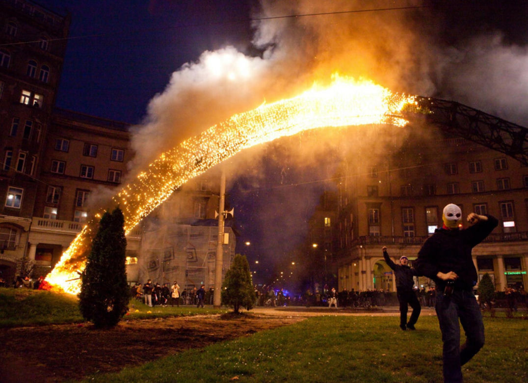 Największe zadymy na Marszu Niepodległości