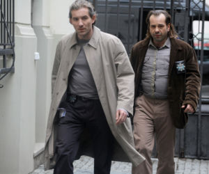 Na krawędzi 2 sezon odc. 4. Andrzej Czyż (Przemysław Sadowski), Potocki (Jakub Wieczorek)