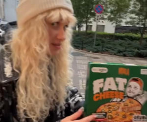 Helena Englert zjadła pizzę Książula
