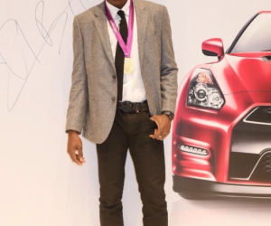 Usain Bolt i Nissan GT-R 