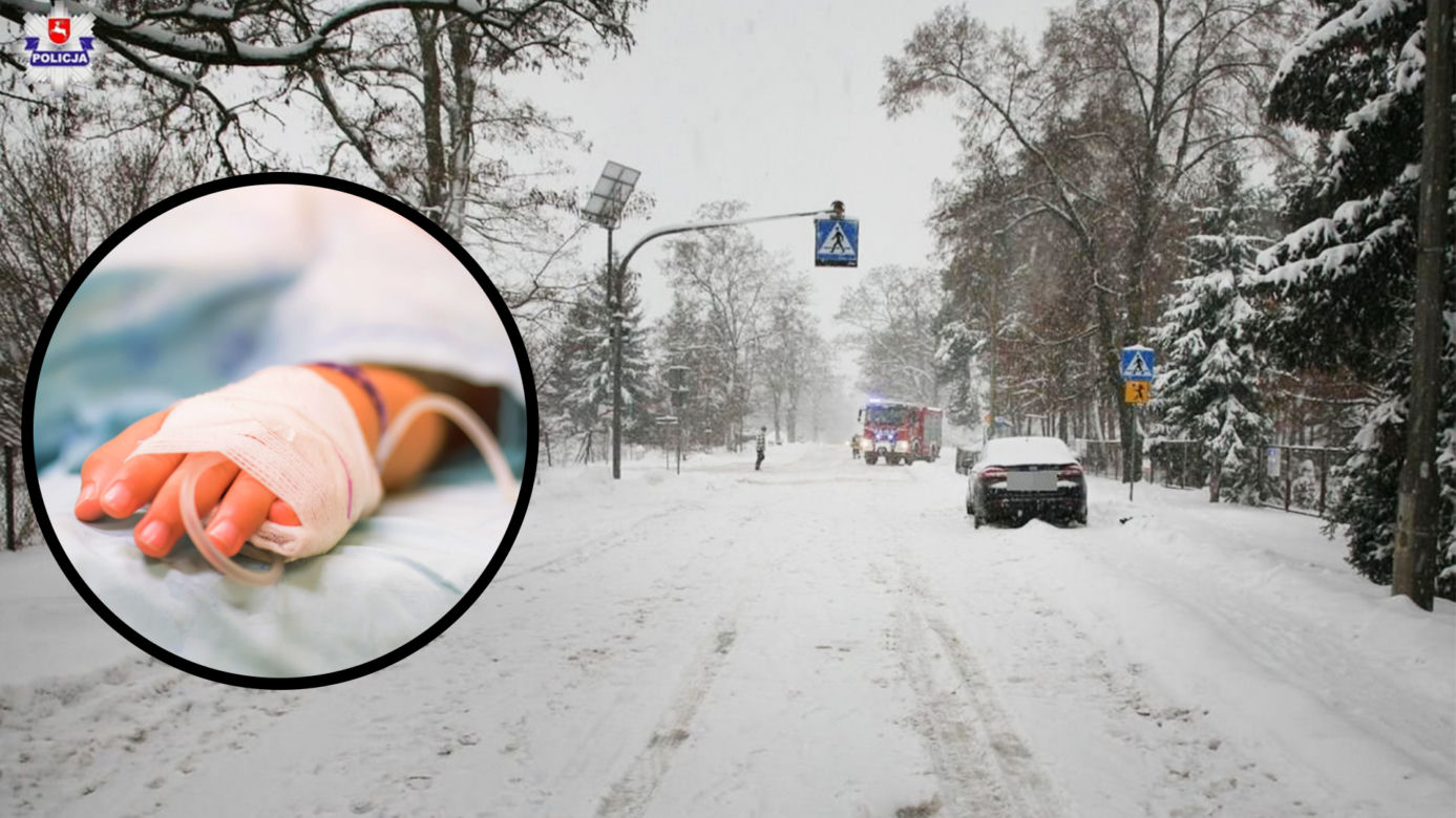 Makabryczny wypadek pod Lublinem! Dwa auta staranowały 14-latkę. Kierowca uciekł [ZDJĘCIA]