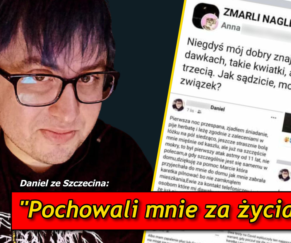 Antyszczepionkowcy nie cofną się przed niczym. Pochowali mnie za życia!