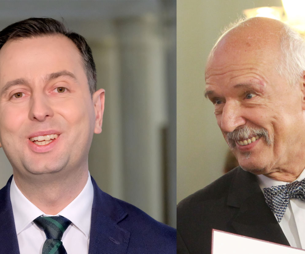Władysław Kosiniak-Kamysz i Janusz Korwin-Mikke