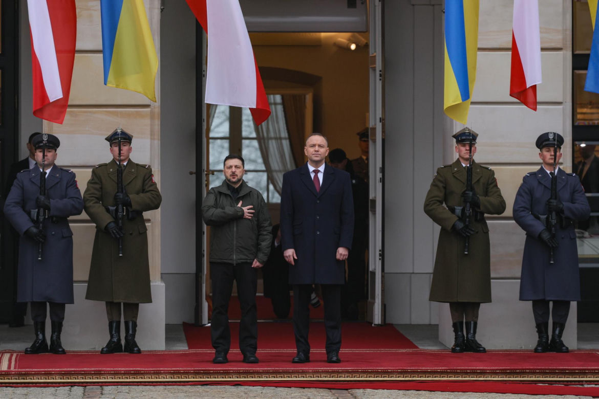 Wizyta Wołodymyra Zełenskiego w Polsce