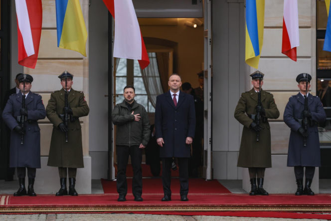 Wizyta Wołodymyra Zełenskiego w Polsce