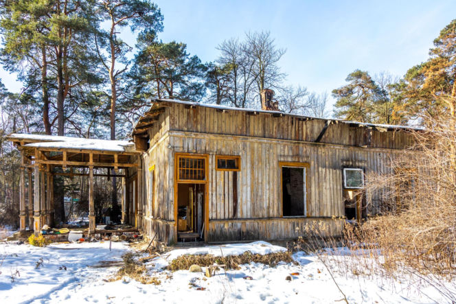 Ruiny domu Wedla w Otwocku