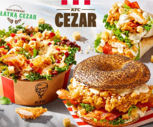 Wiosna rozkwita z KFC Cezar. Sieć zapowiada powrót lekkich dań i całkowitą nowość – Cezar Sandwich 