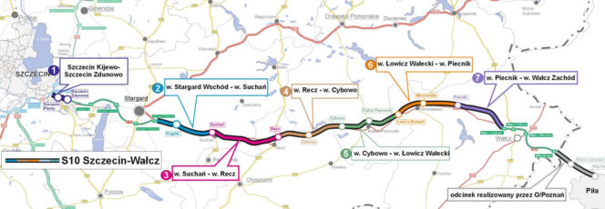 Nowy odcinek drogi ekspresowej S10