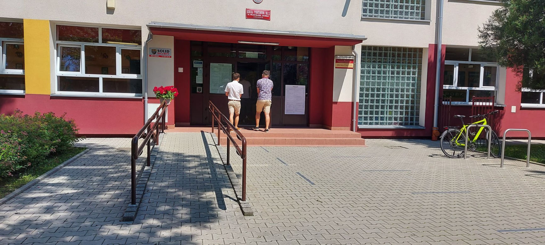 Tak głosowano w jednym z lokali wyborczych w Krakowie