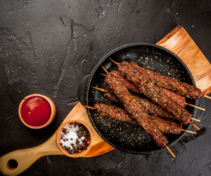 Szisz kebab, czyli łatwy kebab na patyku