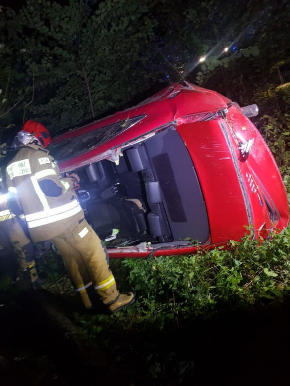 Tragiczny wypadek pod Ciechanowem! 18-latek nie żyje, a 18-latka ciężko ranna po zderzeniu z łosiem