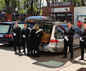 Politycy na pogrzebie Łukasza Litewki