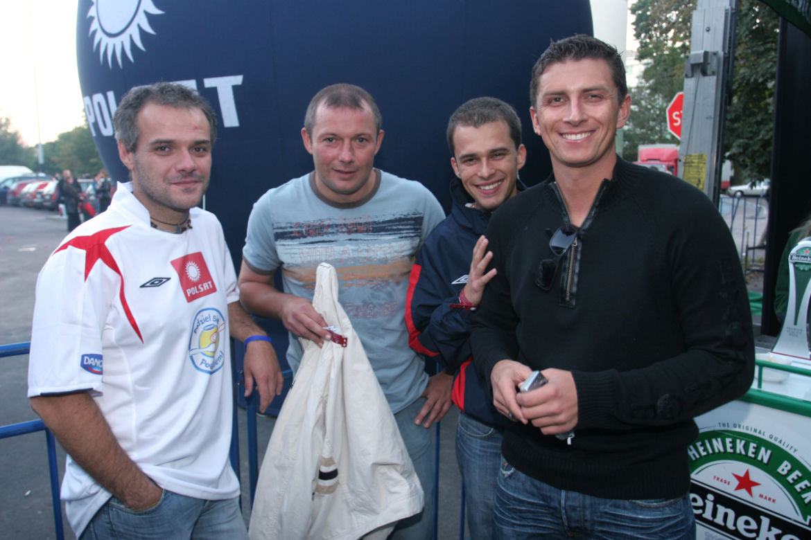 Mateusz Borek w 2005 roku