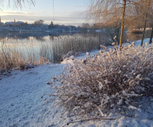 Olsztyn: W ostatni dzień marca spadł śnieg
