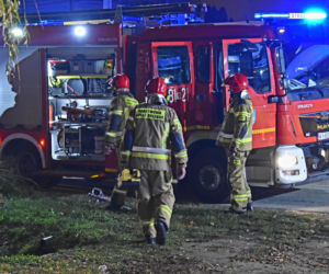Patrzyli jak płonie im dom