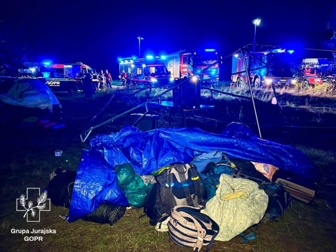 Siedmioro dzieci w szpitalach po fali upałów! Dramat harcerzy na Jurze