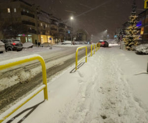 Olsztyn zasypany śniegiem