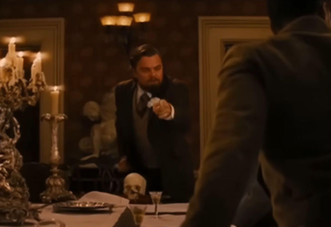 DiCaprio naprawdę rozciął dłoń na planie "Django". To, co zrobił sekundę później, zszokowało Tarantino