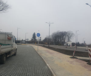 Dobiega końca budowa ronda w Rudzie Śląskiej. Inwestycja powstaje w ciągu ulicy Wolności