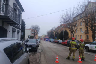 Podejrzana przesyłka w prokuraturze w Olkuszu