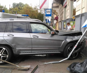 Kolizja na pl. Kościuszki