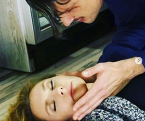 Barwy szczęścia. Lidka (Emilia Warabida), Radek (Filip Kosior)