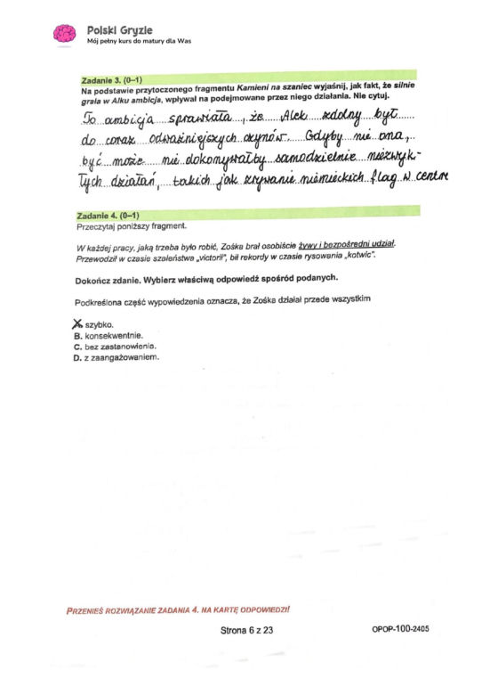 Matura 2024: biologia. Arkusze CKE i odpowiedzi. Poziom rozszerzony [Formuła 2023]