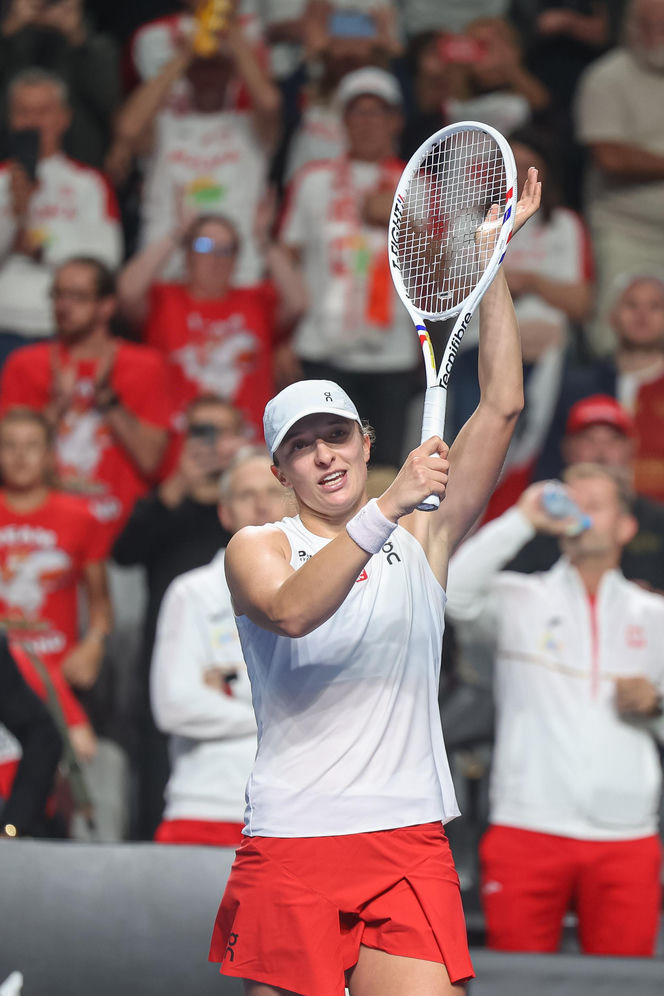 Iga Świątek na  Billie Jean King Cup