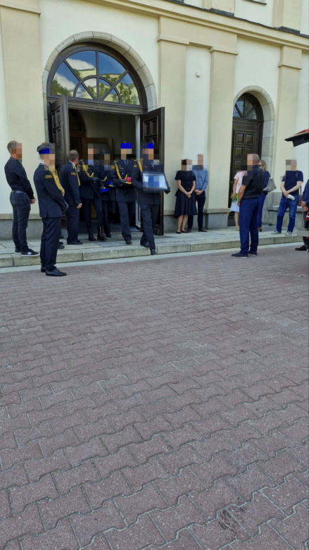 Pogrzeb strażaka w Toruniu