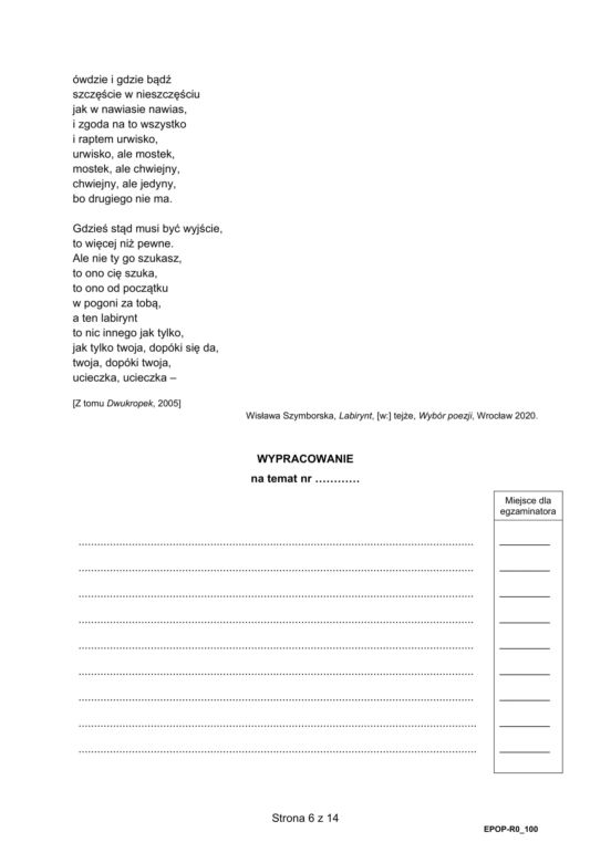 Matura 2021 polski rozszerzony, odpowiedzi, arkusze CKE, pytania, zadania, język polski poziom rozszerzony [10 maja 2021]