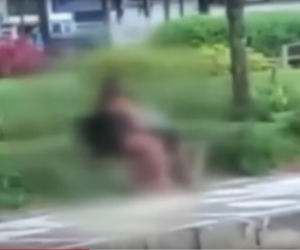 Uprawiali seks na ulicy w biały dzień! Film trafił do sieci