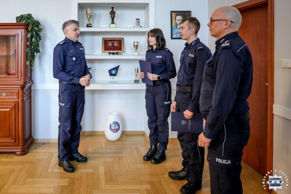 Podziękowania dla policjantów ze Starachowic