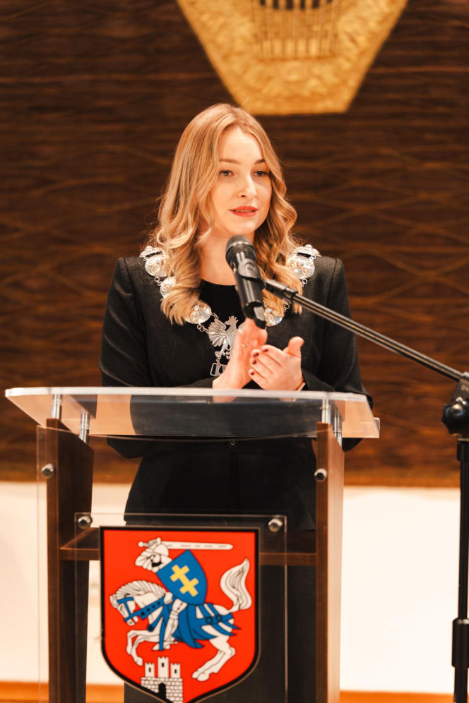 Złoty Gody par małżeńskich w Siedlcach - wręczenie pamiątkowych medali