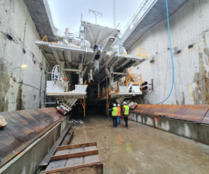 Maszyna TBM prawie gotowa do drążenia tunelu pod Świną