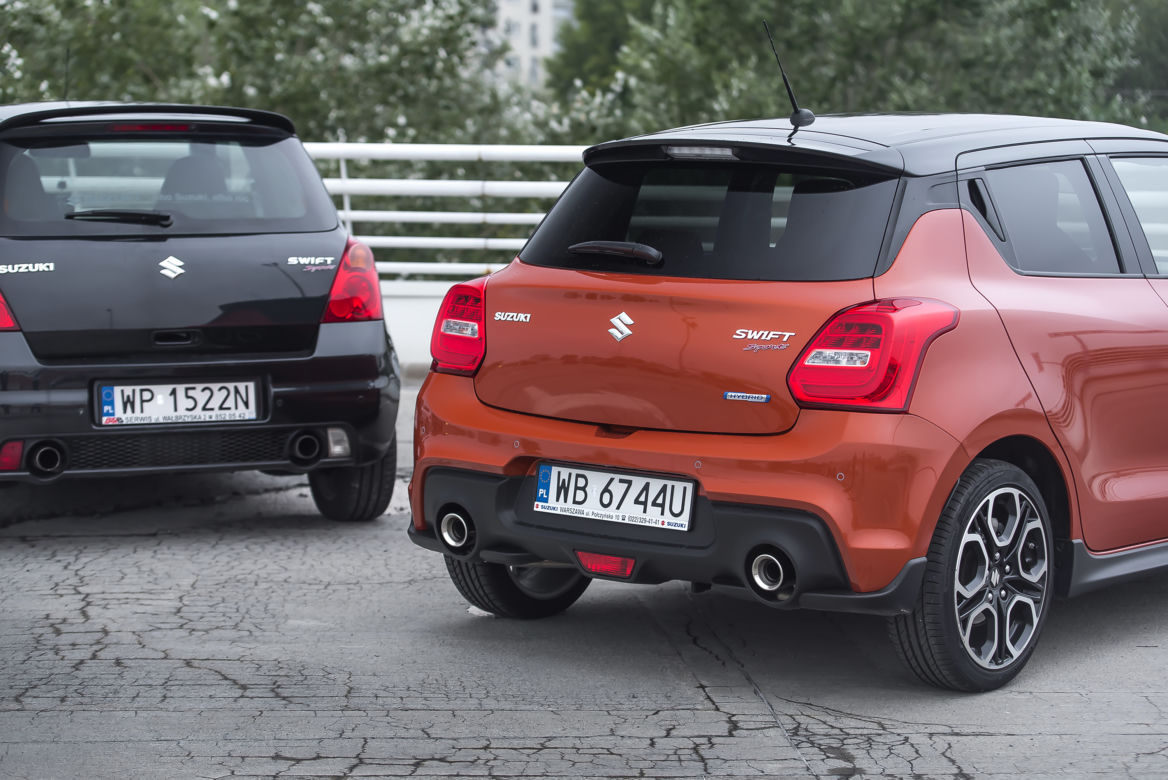 Suzuki Swift Sport 1.6 VVT 125 KM MT5 & Suzuki Swift Sport 1.4 BoosterJet SVHS 129 KM MT6