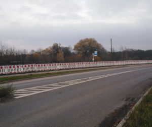 Ulica Szafera w przeddzień rozpoczęcia przebudowy