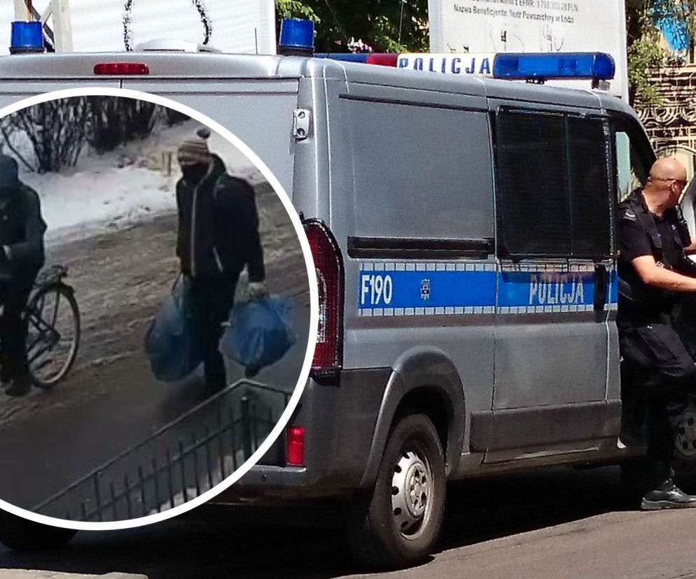ŁÓDŹ. Grasują po klatkach i kradną co popadnie. Policja szuka tych mężczyzn! 