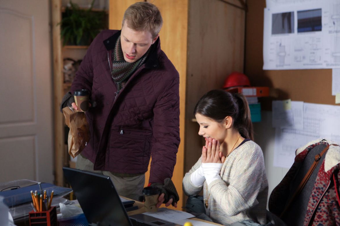 M jak miłość. Krystian Proć (Philippe Tłokiński), Kasia (Agnieszka Sienkiewicz) - 2013 r. 