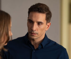 Barwy szczęścia odc. 3346. Oliwka (Wiktoria Gąsiewska), Tomek Kępski (Jakub Sokołowski)