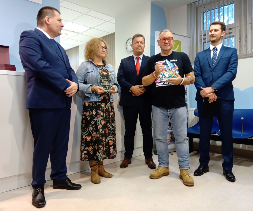 Kosmiczny prezent od WOŚP dla GCZD w Katowicach