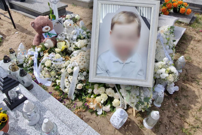 Przejmujące pożegnanie 4-letniego Szymusia. W niebo poleciały balony miłości, a serca pękały z bólu