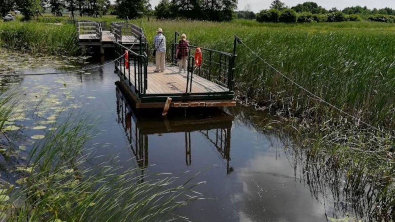Kładka Waniewo–Śliwno z platformą widokową