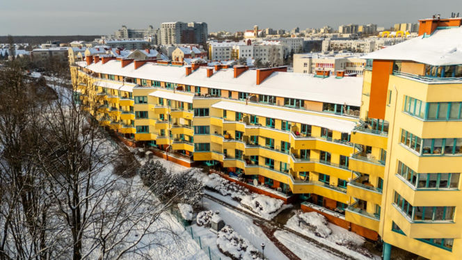 Budynki mieszkalno-usługowe przy ul. Bażantarni, Warszawa