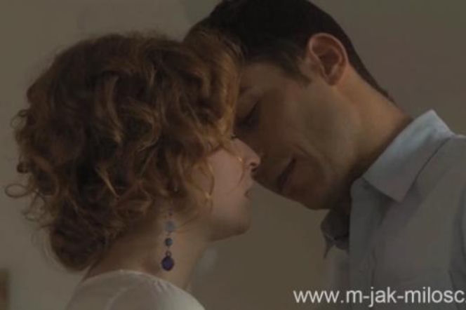 M jak MIŁOŚĆ. Marek Mostowiak (Kacper Kuszewski), Ewa Kolęda (Dominika Kluźniak)