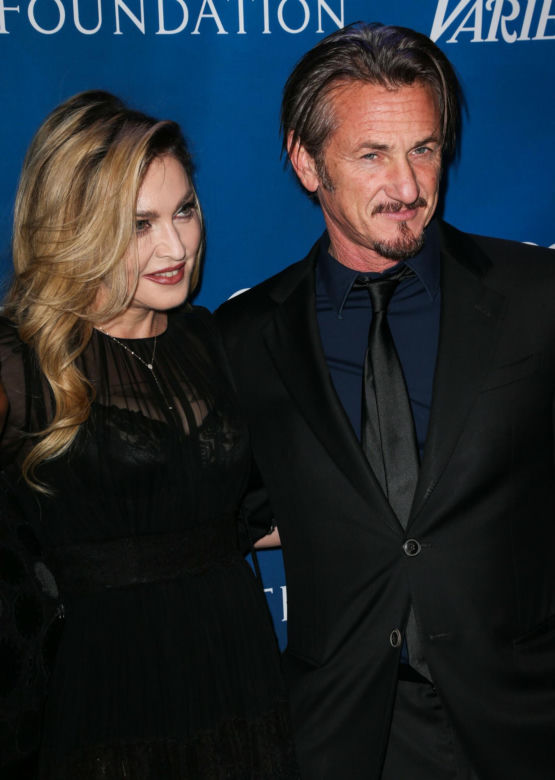 Madonna i Sean Penn w 2016 roku