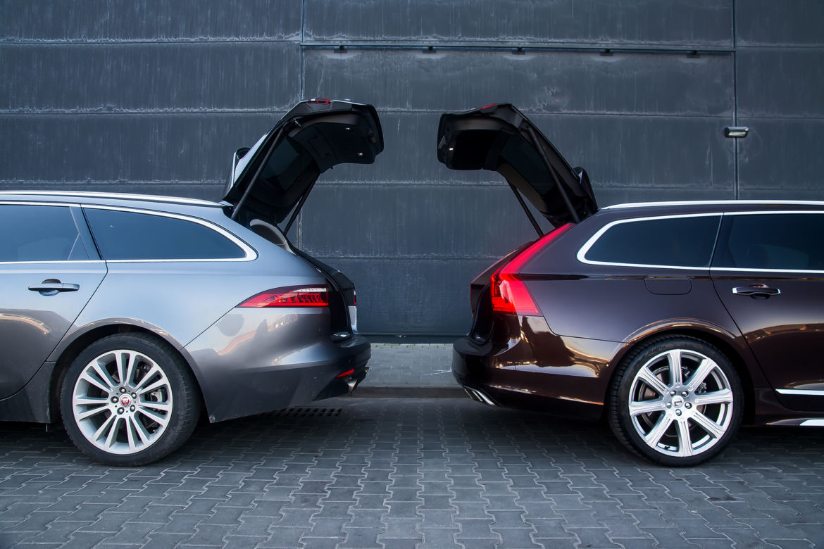 Jaguar XF Sportbrake vs. Volvo V90
