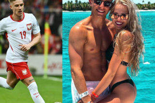 Michał Skóraś i jego DZIEWCZYNA Ada Mizgalska. Piękna muza skrzydłowego reprezentacji Polski [ZDJĘCIA]