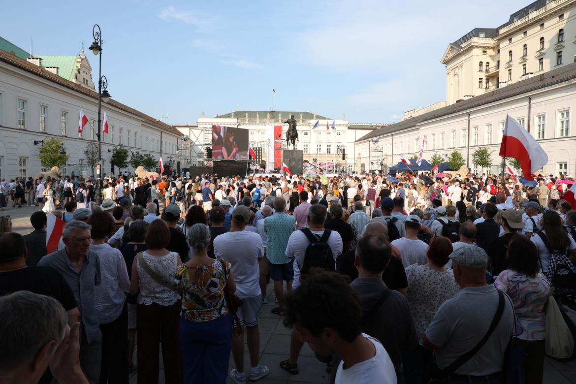Pierwsza rocznica zaprzysiężenia Karola Nawrockiego na prezydenta