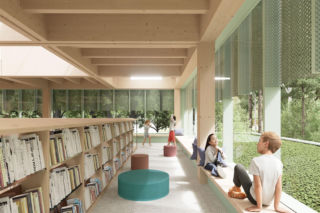 Koncepcja xystudio - biblioteka w Wesołej w Warszawie